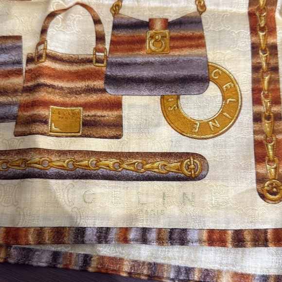 Celine Cotton Voile Scraf - Picture 2 of 2